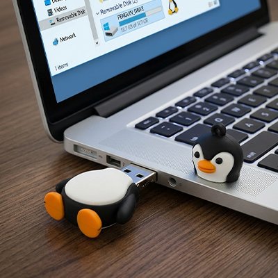 Clé usb 8go connection