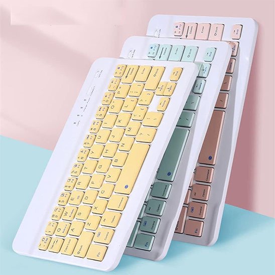 Clavier bluetooth empiler