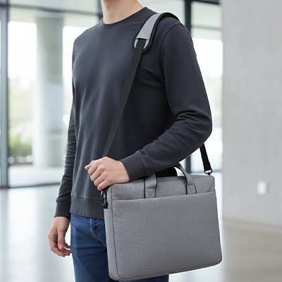 Sac ordinateur rembourrage suffisant