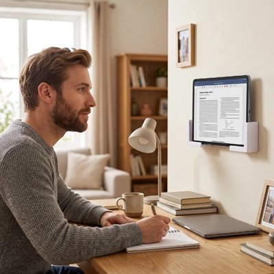 Support tablette accrocher au mur