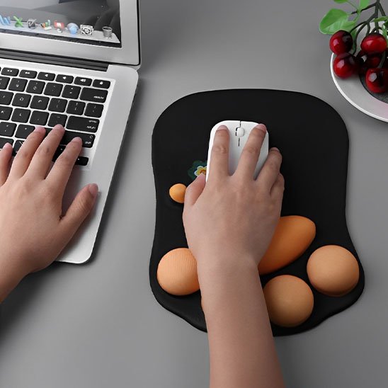 Tapis de souris plat de fruit
