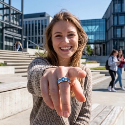 Bague connectée cardiaque moniteur