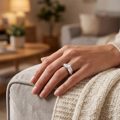 Bague connectée fréquence cardiaque