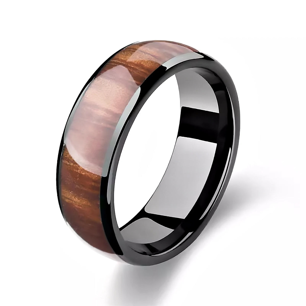 bague connectee brune