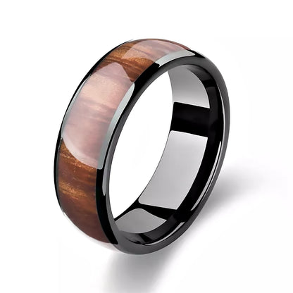 bague connectee brune