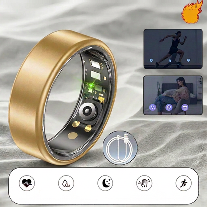 Bague dorée sans téléphones