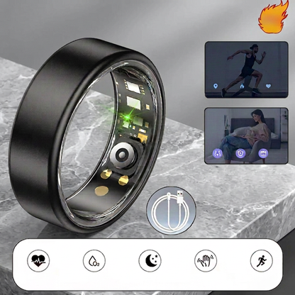 Bague noire sans téléphones