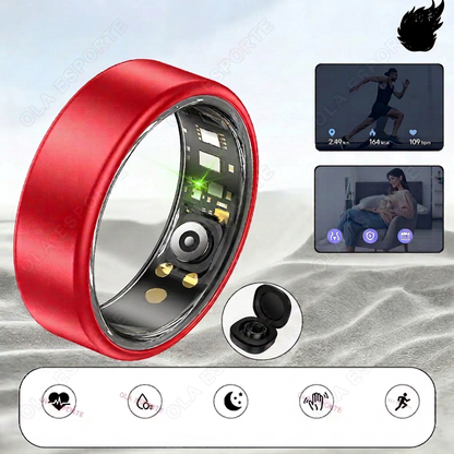 Bague rouge sans téléphones
