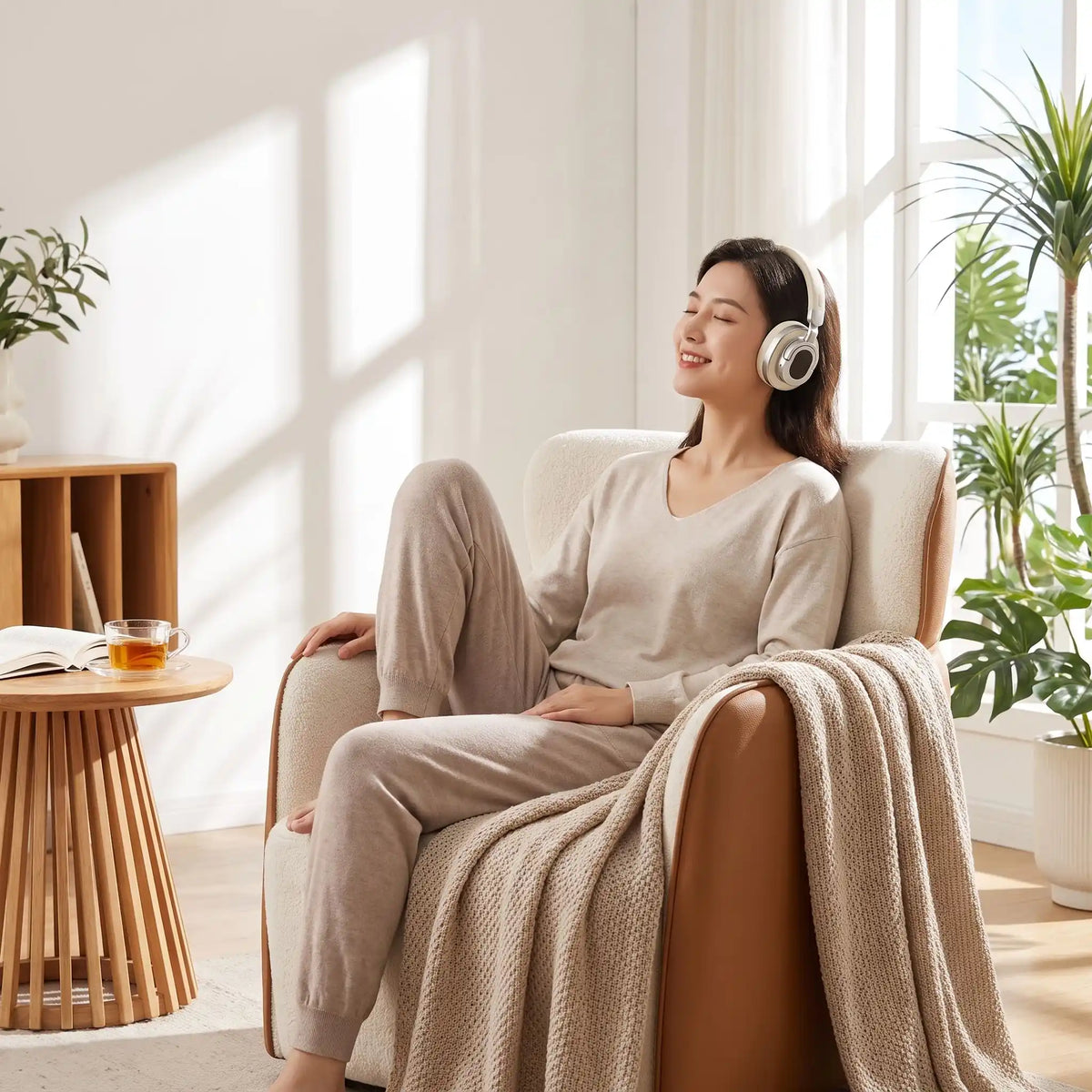 casque bluetooth assis ecoute musique