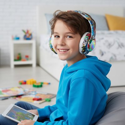 casque bluetooth casque lumiere led