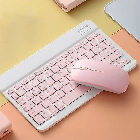 Clavier bluetooth rose