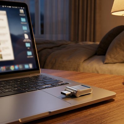 Clé usb 1to​ sur ordinateur