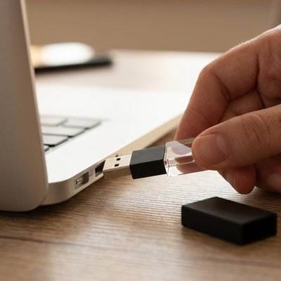 Clé usb 64 go​ dans main