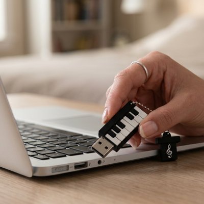 Clé usb 64 go piano