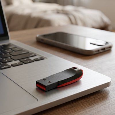 Clé usb 64 go​ sur ordinateur