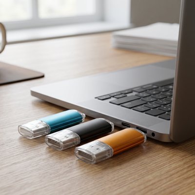 Clé usb 64 Go​ trois couleurs