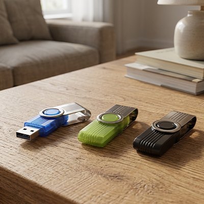Clé usb 8go trois couleurs