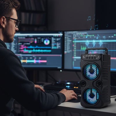 Haut parleur alimentation USB