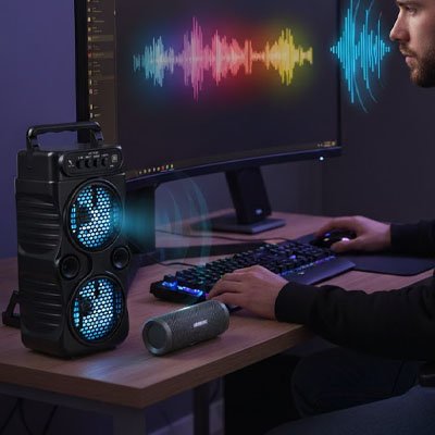 Haut parleur portable extérieur