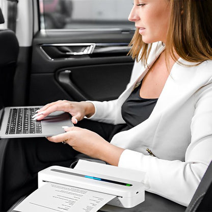 Imprimante thermique dans la voiture