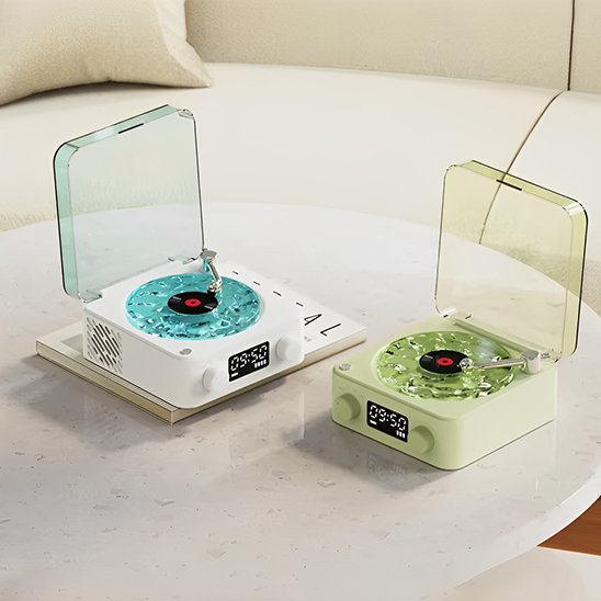 Mini enceinte bluetooth petit tour ne disque