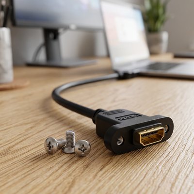 Rallonge hdmi​  prend  charge  câble 