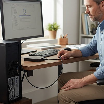 Rallonge usb avec homme