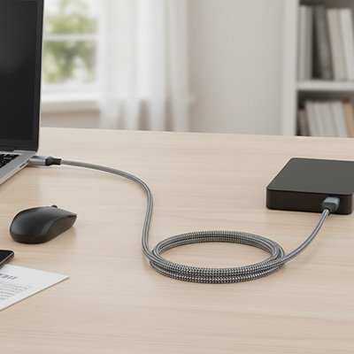 Rallonge usb connecter disque dur