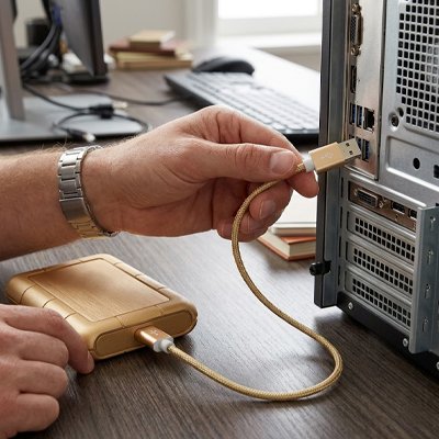 Rallonge usb​  disque dur
