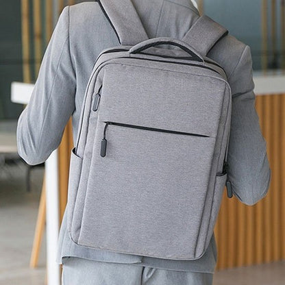 Sac a dos ordinateur portable gris leger