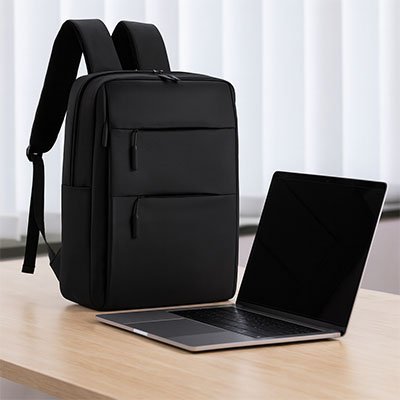 Sac dos ordinateur noir