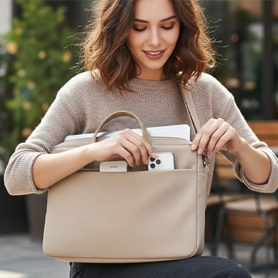 Sac ordinateur femme 13 14 15,6 17 pouces 