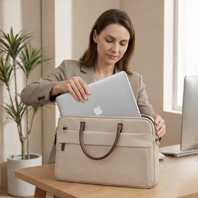 Sac ordinateur femme avec femme