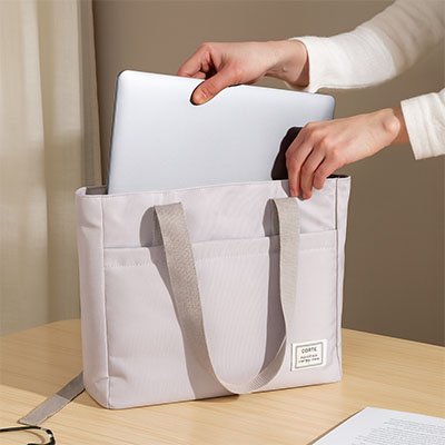 Sac ordinateur femme Toile