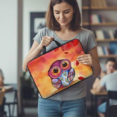 Sacoche ordinateur femme deux côtés