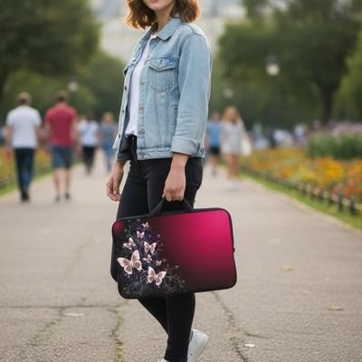 Sacoche ordinateur femme etudiante