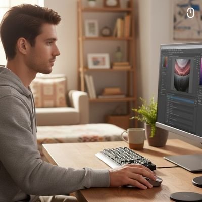 Souris bluetooth avec homme