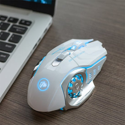 Souris bluetooth gamer blanche