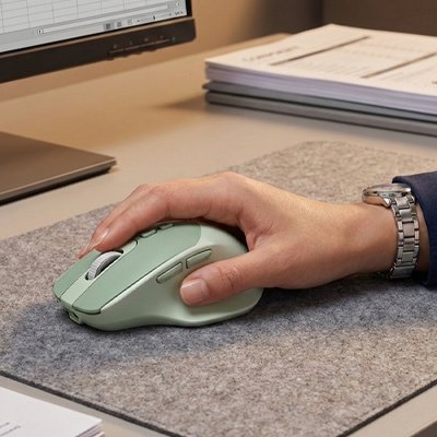 Souris bluetooth verte