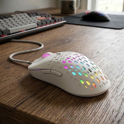 souris filaire blanche
