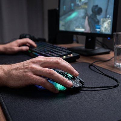 Souris filaire  jeu Ultra-précis