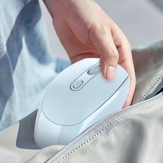 Souris sans fil Bleu clair