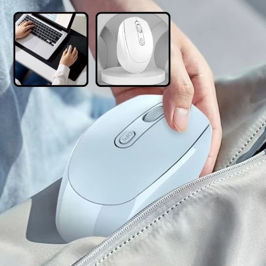 Souris sans fil bleu