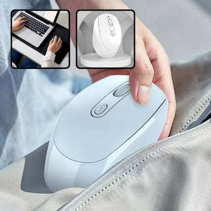 Souris sans fil bleu