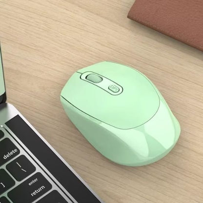 Souris sans fil vert menthe