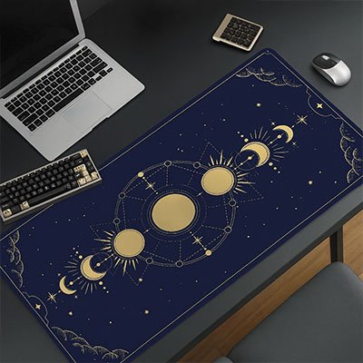 Sous main bureau antidérapant 