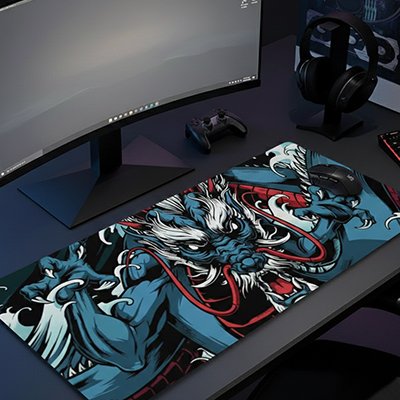 Sous main bureau  Dragon chinois