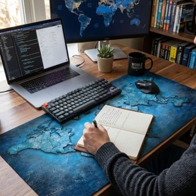 Sous main bureau Gamer