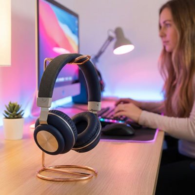 Support casque​ avec casque