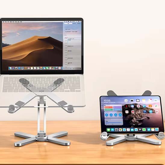 Support ordinateur portable 2 rétractable 